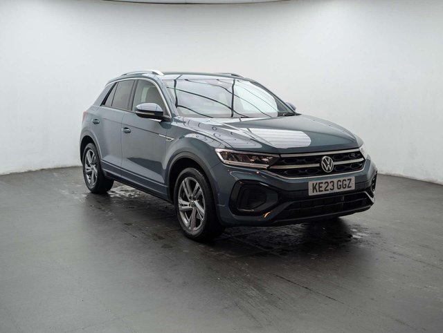 USED 2023 23 VOLKSWAGEN T-ROC 1.5 T-Roc R-Line TSI Semi-Auto 5dr CLICK+COLLECT / HOME DELIVERY
