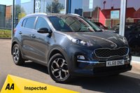 USED 2019 68 KIA SPORTAGE 1.6 GDi 2 SUV 5dr Petrol Manual Euro 6 (s/s) (130 bhp) - EURO 6 - ULEZ, SAT NAV, HTD/SEATS, R/CAMERA, APPLE/ANDROID CARPLAY, P/SENSORS, CRUISE/LDW, 17" ALLOYS, LEDS, DAB & BLUETOOTH