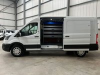 USED 2023 23 FORD TRANSIT 350 2.0 ECOBLUE 130PS RWD L3 H2 TREND - NO VAT 1 OWNER, HUGE SPEC, IMMACULATE