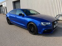 USED 2016 16 AUDI A5 2.0 TDI Black Edition Plus Sportback 5dr Diesel Multitronic Euro 6 (s/s) (190 ps) HEATED SEATS - BLACK EDITION PLUS