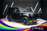 USED 2021 21 LAND ROVER DEFENDER 2.0 P300 HSE SUV 3dr Petrol Auto 4WD Euro 6 (s/s) (300 ps) FSH, 3D PARKING CAMERA, CAR PLAY