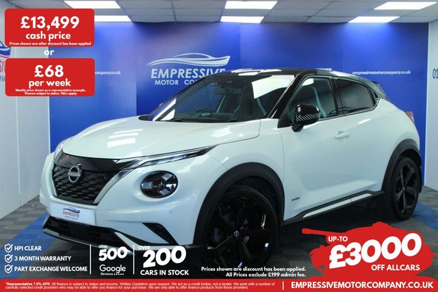 2022 JUKE 1.6 PREMIERE EDITION SUV 5DR PETROL HYBRID AUTO EURO 6 143 PS... photo