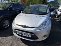 USED 2012 12 FORD FIESTA 1.4 Zetec Hatchback 5dr Petrol Automatic (154 g/km, 94 bhp) SERVICE HISTORY - 7 STAMPS, REAR PARKING SENSORS