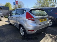 USED 2012 12 FORD FIESTA 1.4 Zetec Hatchback 5dr Petrol Automatic (154 g/km, 94 bhp) SERVICE HISTORY - 7 STAMPS, REAR PARKING SENSORS