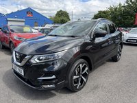 USED 2017 17 NISSAN QASHQAI 1.6 dCi Tekna SUV 5dr Diesel Manual Euro 6 (s/s) (130 ps) SERVICE HISTORY, GLASS ROOF, REVERSING CAMERA, 2 KEYS