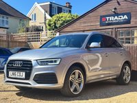 USED 2016 16 AUDI Q3 2.0 TDI S line Plus SUV 5dr Diesel S Tronic quattro Euro 6 (s/s) (184 ps) 