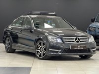 USED 2012 62 MERCEDES-BENZ C-CLASS 2.1 C220 CDI BlueEfficiency AMG Sport Plus Saloon 4dr Diesel G-Tronic+ Euro 5 (s/s) (170 ps) SERVICE HISTORY/12 MONTH'S MOT