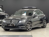 USED 2012 62 MERCEDES-BENZ C-CLASS 2.1 C220 CDI BlueEfficiency AMG Sport Plus Saloon 4dr Diesel G-Tronic+ Euro 5 (s/s) (170 ps) SERVICE HISTORY/12 MONTH'S MOT