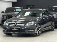 USED 2012 62 MERCEDES-BENZ C-CLASS 2.1 C220 CDI BlueEfficiency AMG Sport Plus Saloon 4dr Diesel G-Tronic+ Euro 5 (s/s) (170 ps) SERVICE HISTORY/12 MONTH'S MOT