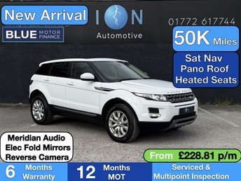 2014 LAND ROVER RANGE ROVER EVOQUE 2.2 SD4 Pure Tech Auto 4WD *Nav, Camera, Elec Boot* &pound;11495.00