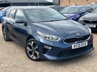 USED 2021 21 KIA CEED 1.6 CRDi MHEV 3 Sportswagon DCT Euro 6 (s/s) 5dr 1 owner/full service history