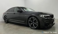 USED 2019 19 BMW 5 SERIES 2.0 520d M Sport Saloon 4dr Diesel Auto Euro 6 (s/s) (190 ps) 20" FSH, Rear Camera, Heated Leather, M Performance Styling