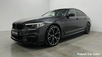 USED 2019 19 BMW 5 SERIES 2.0 520d M Sport Saloon 4dr Diesel Auto Euro 6 (s/s) (190 ps) 20" FSH, Rear Camera, Heated Leather, M Performance Styling