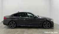 USED 2019 19 BMW 5 SERIES 2.0 520d M Sport Saloon 4dr Diesel Auto Euro 6 (s/s) (190 ps) 20" FSH, Rear Camera, Heated Leather, M Performance Styling