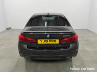 USED 2019 19 BMW 5 SERIES 2.0 520d M Sport Saloon 4dr Diesel Auto Euro 6 (s/s) (190 ps) 20" FSH, Rear Camera, Heated Leather, M Performance Styling