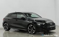 USED 2022 22 AUDI A3 1.5 TFSI 35 S line Sportback 5dr Petrol S Tronic Euro 6 (s/s) (150 ps) Comfort & Sound Pack, 19", Black Edition Styling