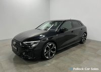 USED 2022 22 AUDI A3 1.5 TFSI 35 S line Sportback 5dr Petrol S Tronic Euro 6 (s/s) (150 ps) Comfort & Sound Pack, 19", Black Edition Styling
