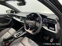 USED 2022 22 AUDI A3 1.5 TFSI 35 S line Sportback 5dr Petrol S Tronic Euro 6 (s/s) (150 ps) Comfort & Sound Pack, 19", Black Edition Styling