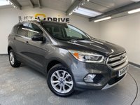 USED 2017 66 FORD KUGA 1.5 TDCi Titanium SUV 5dr Diesel Manual Euro 6 (s/s) (120 ps) &pound;35 ROAD TAX, HIGH SPEC SUV !