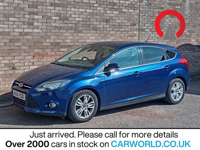2014 FOCUS 1.6 TDCI TITANIUM NAVIGATOR HATCHBACK 5DR DIESEL MANUAL EURO 5 S S... photo