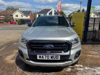 USED 2020 70 FORD RANGER 2.0 EcoBlue Wildtrak Pickup Double Cab 4dr Diesel Auto 4WD Euro 6 (s/s) (213 ps) LEATHER INTERIOR GREAT CONDITI