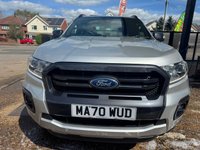 USED 2020 70 FORD RANGER 2.0 EcoBlue Wildtrak Pickup Double Cab 4dr Diesel Auto 4WD Euro 6 (s/s) (213 ps) LEATHER INTERIOR GREAT CONDITI