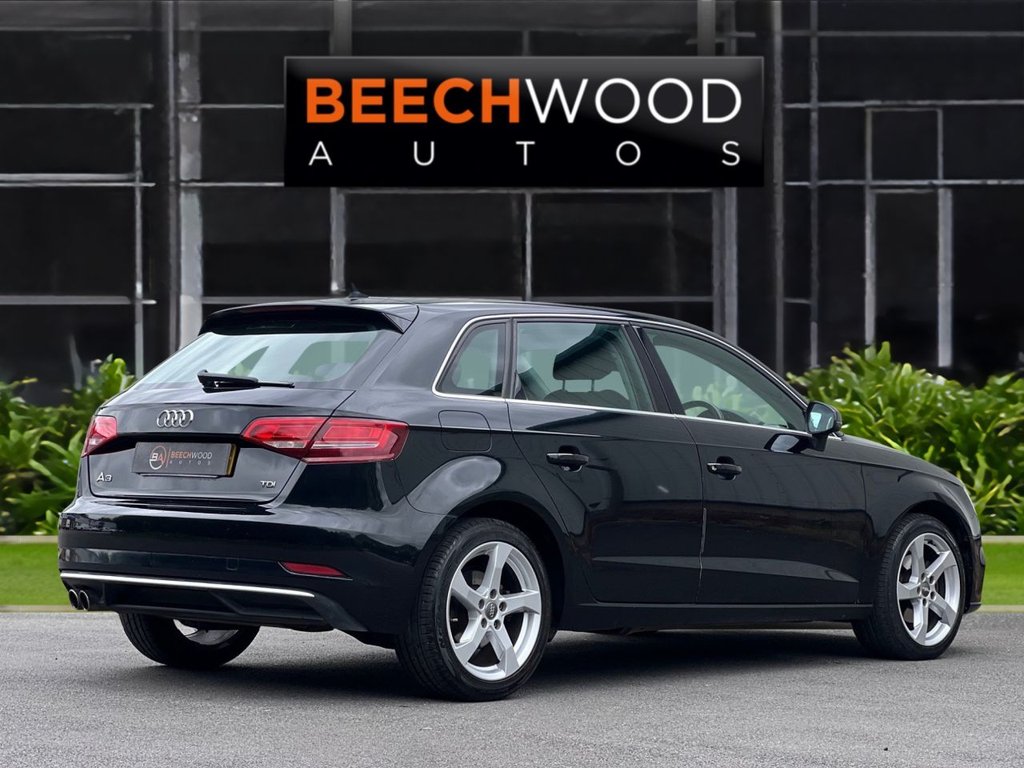 USED 2017 66 AUDI A3 2.0 TDI Sport Sportback 5dr Diesel Manual Euro 6 (s/s) (150 ps) 