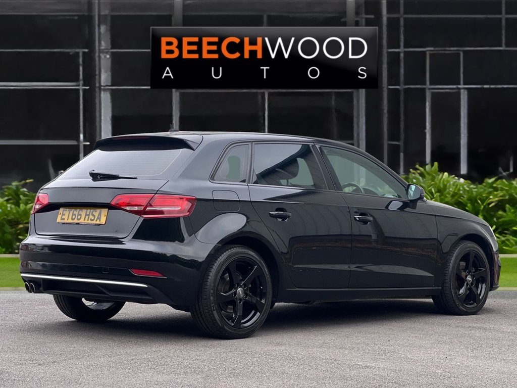 USED 2017 66 AUDI A3 2.0 TDI Sport Sportback 5dr Diesel Manual Euro 6 (s/s) (150 ps) **BLACK PACK**