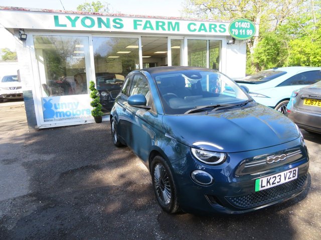2023 23 Fiat 500e C 42kWh Icon Convertible 2dr Electric Automatic (118 ps) *OVER £1,000 EXTRAS*
