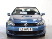 USED 2015 15 VOLKSWAGEN GOLF 1.6 TDI BlueMotion Tech SE Cabriolet 2dr Diesel Manual Euro 5 (s/s) (105 ps) 1 OWNER-HEATED SEATS