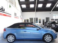 USED 2015 15 VOLKSWAGEN GOLF 1.6 TDI BlueMotion Tech SE Cabriolet 2dr Diesel Manual Euro 5 (s/s) (105 ps) 1 OWNER-HEATED SEATS