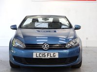 USED 2015 15 VOLKSWAGEN GOLF 1.6 TDI BlueMotion Tech SE Cabriolet 2dr Diesel Manual Euro 5 (s/s) (105 ps) 1 OWNER-HEATED SEATS