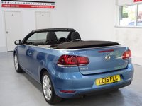 USED 2015 15 VOLKSWAGEN GOLF 1.6 TDI BlueMotion Tech SE Cabriolet 2dr Diesel Manual Euro 5 (s/s) (105 ps) 1 OWNER-HEATED SEATS