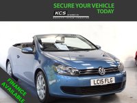 USED 2015 15 VOLKSWAGEN GOLF 1.6 TDI BlueMotion Tech SE Cabriolet 2dr Diesel Manual Euro 5 (s/s) (105 ps) 1 OWNER-HEATED SEATS