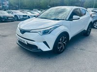 USED 2018 18 TOYOTA C-HR 1.8 VVT-h Design SUV 5dr Petrol Hybrid CVT Euro 6 (s/s) (122 ps) AUTO HEADLIGHT BEAMS,LANE ASSIST