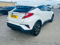 USED 2018 18 TOYOTA C-HR 1.8 VVT-h Design SUV 5dr Petrol Hybrid CVT Euro 6 (s/s) (122 ps) AUTO HEADLIGHT BEAMS,LANE ASSIST