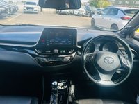 USED 2018 18 TOYOTA C-HR 1.8 VVT-h Design SUV 5dr Petrol Hybrid CVT Euro 6 (s/s) (122 ps) AUTO HEADLIGHT BEAMS,LANE ASSIST