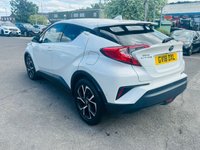 USED 2018 18 TOYOTA C-HR 1.8 VVT-h Design SUV 5dr Petrol Hybrid CVT Euro 6 (s/s) (122 ps) AUTO HEADLIGHT BEAMS,LANE ASSIST