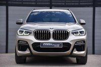 USED 2018 M BMW X3 3.0 M40i SUV 5dr Petrol Auto xDrive Euro 6 (s/s) (360 ps) Full BMW Service History | 2 Keys | Reversing Camera | Adaptive LED Headlights | Ambient Lights | 20" BMW Light Alloy Wheels M Double Spoke 699 | Electrically Folding Mirror with Anti Dazzle | Acoustic Glazing | Full Black Leather Sport Seats | Heated Seats | LED Fog Lights | Instrument Panel in Sensatec | Sunstone Metallic Paint | M Sport Suspension | Remote Services | Sun Protection Glass | Active Guard | MOT Valid (26/09/2026)