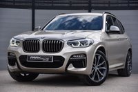 USED 2018 M BMW X3 3.0 M40i SUV 5dr Petrol Auto xDrive Euro 6 (s/s) (360 ps) Full BMW Service History | 2 Keys | Reversing Camera | Adaptive LED Headlights | Ambient Lights | 20" BMW Light Alloy Wheels M Double Spoke 699 | Electrically Folding Mirror with Anti Dazzle | Acoustic Glazing | Full Black Leather Sport Seats | Heated Seats | LED Fog Lights | Instrument Panel in Sensatec | Sunstone Metallic Paint | M Sport Suspension | Remote Services | Sun Protection Glass | Active Guard | MOT Valid (26/09/2026)
