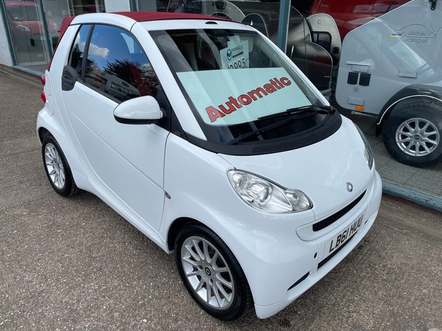 2012 SMART FORTWO 1.0 MHD PASSION CABRIOLET 2DR PETROL SOFTTOUCH EURO 5 S S 71... photo