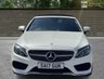 USED 2017 17 MERCEDES-BENZ C-CLASS 2.1 C250d AMG Line Cabriolet 2dr Diesel G-Tronic+ Euro 6 (s/s) (204 ps) FULL BLACK LEATHER INTERIOR