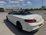 USED 2017 17 MERCEDES-BENZ C-CLASS 2.1 C250d AMG Line Cabriolet 2dr Diesel G-Tronic+ Euro 6 (s/s) (204 ps) FULL BLACK LEATHER INTERIOR