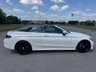 USED 2017 17 MERCEDES-BENZ C-CLASS 2.1 C250d AMG Line Cabriolet 2dr Diesel G-Tronic+ Euro 6 (s/s) (204 ps) FULL BLACK LEATHER INTERIOR