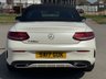 USED 2017 17 MERCEDES-BENZ C-CLASS 2.1 C250d AMG Line Cabriolet 2dr Diesel G-Tronic+ Euro 6 (s/s) (204 ps) FULL BLACK LEATHER INTERIOR