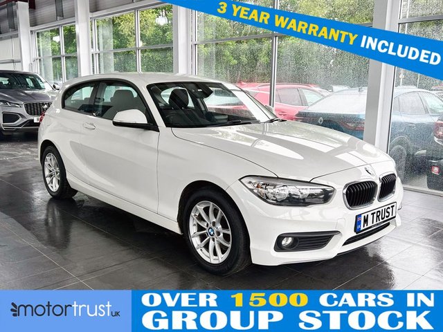 View our BMW 1 Series 1.5 118i SE Hatchback 3dr Petrol Manual Euro 6 (s/s) (136 ps) 2 FORMER OWNERS!