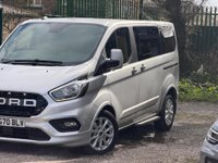 USED 2020 70 FORD TOURNEO CUSTOM 2.0 320 EcoBlue Titanium Auto L1 Euro 6 (s/s) 5dr WHEELCHAIR+ELECTRIC RAMP
