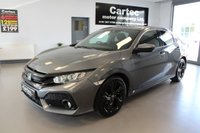 USED 2019 19 HONDA CIVIC 1.0 VTEC Turbo SR Hatchback 5dr Petrol Manual Euro 6 (s/s) (126 ps) ***ADAPTIVE CRUISE CONTROL***LANE DEPARTURE & LANE KEEP ASSIST***SATNAV BLUETOOTH & DAB RADIO***CLIMATE CONTROL***REAR CAMERA***FRONT & REAR PARKING SENSORS***HONDA DEALER SERVICE HISTORY***