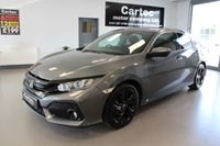 USED 2019 19 HONDA CIVIC 1.0 VTEC Turbo SR Hatchback 5dr Petrol Manual Euro 6 (s/s) (126 ps) ***ADAPTIVE CRUISE CONTROL***LANE DEPARTURE & LANE KEEP ASSIST***SATNAV BLUETOOTH & DAB RADIO***CLIMATE CONTROL***REAR CAMERA***FRONT & REAR PARKING SENSORS***HONDA DEALER SERVICE HISTORY***