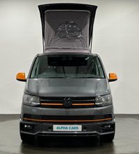 USED 2016 16 VOLKSWAGEN TRANSPORTER 2.0 TDI T30 BlueMotion Tech Highline Camper Van  5dr Diesel DSG FWD SWB Euro 5 (s/s) (140 ps) Hosting a very well equipped Camper Van, Automatic DSG, Cruise control, Full Leather Interior, Pop Roof, Night Heater,Solar Panel , Auxiilary Battery, 240 V Hook Up, Hob, Power Water, Swivel Seat,